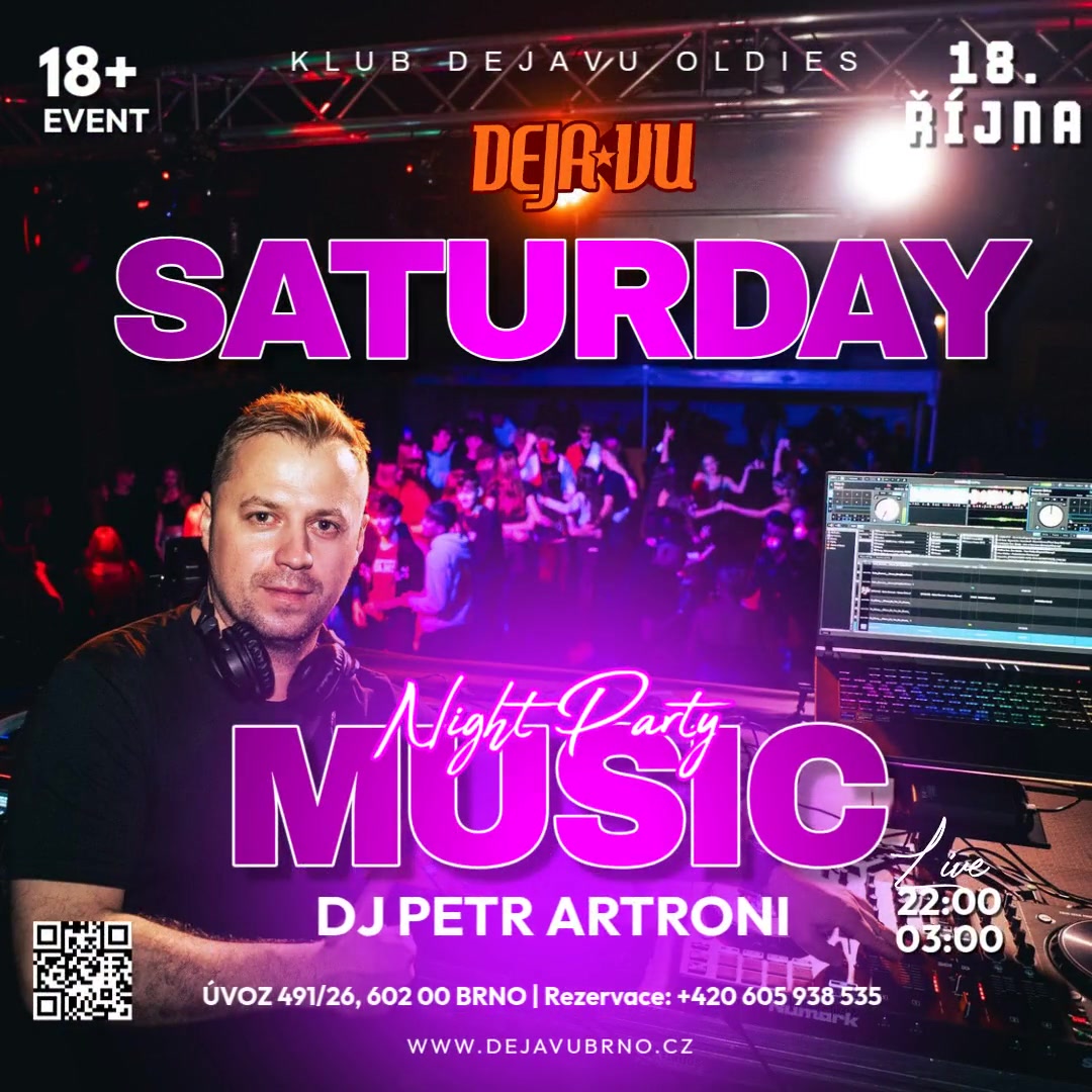 18 10 2025 Music Night DJ PETR ARTRONI