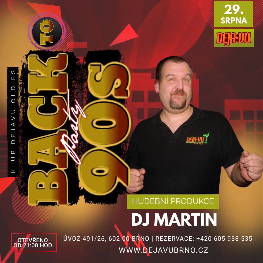 29 08 2025 Back To The 90s DJ Martin