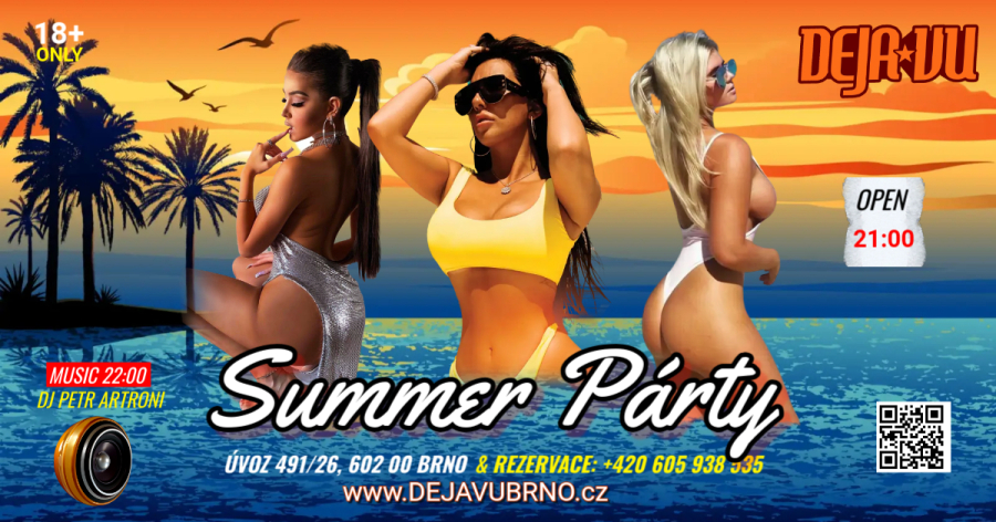DJ PETR Summer Party Banner